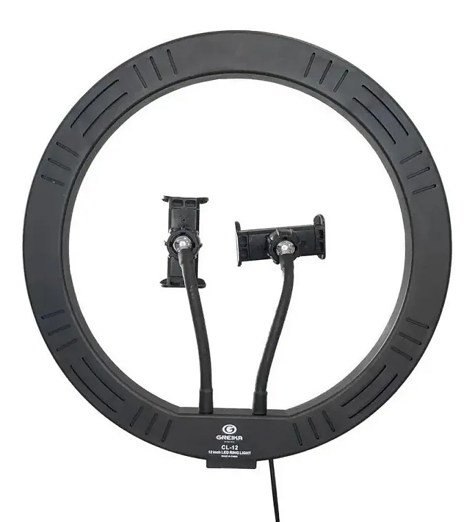 Iluminador Ring Light Greika 12 Polegadas Quente/Frio