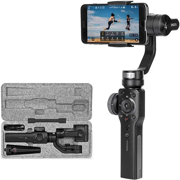 Estabilizador Eletrônico para Smartphone Smooth4 com 3 eixos