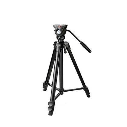 Tripé Profissional Foto e Vídeo - WF 3308A Cabeça Fluida Para Câmeras - Suporta 6kg