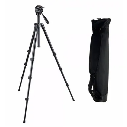 Tripé Profissional Vídeo e Foto - WT6734 - Hidráulico 1,79 m + Bolsa - Suporta 6kg
