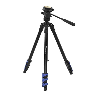Tripé Profissional Vídeo e Foto - WF5316 Hidráulico - Suporta 3kg