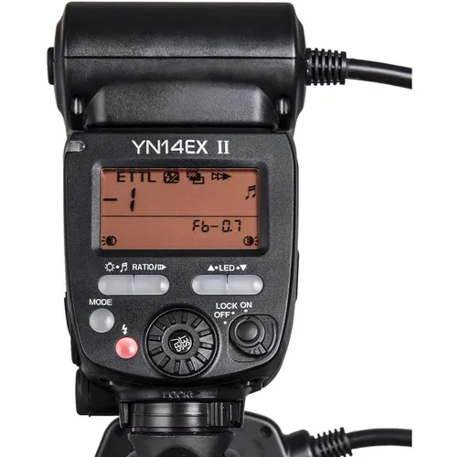 Flash Yongnuo YN-14EX II Macro Ring Lite - TTL p/ Canon