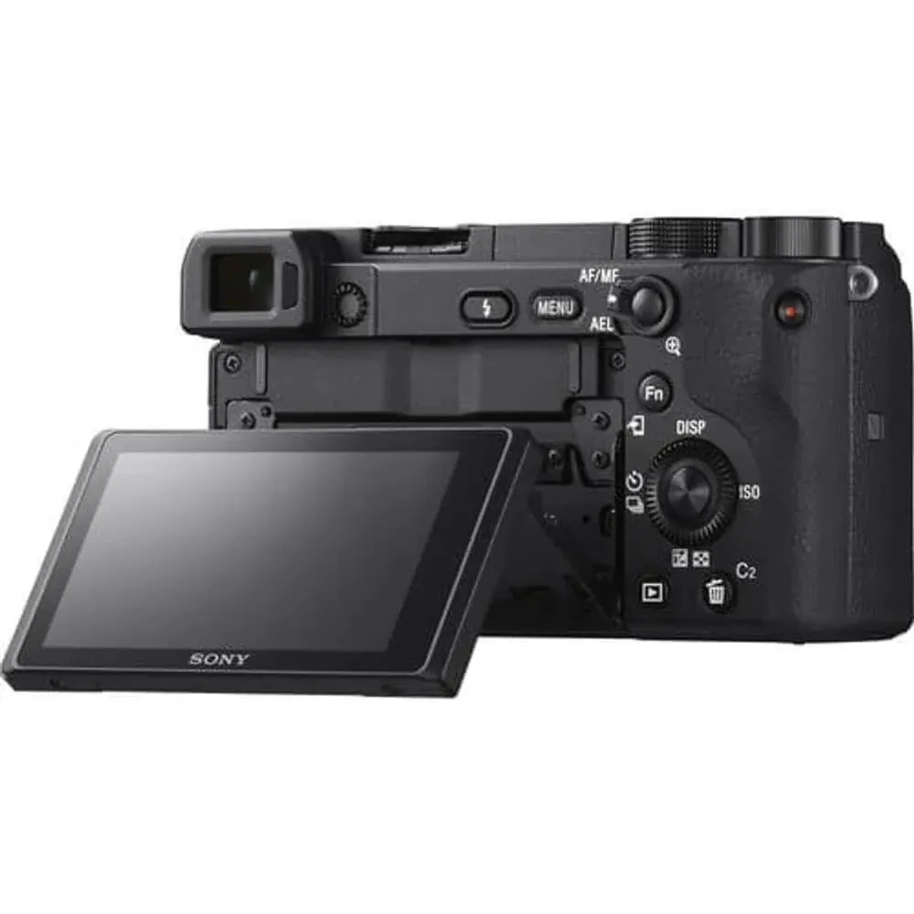 Sony Alpha A6400 Mirrorless Câmera Digital com Lente 16-50mm
