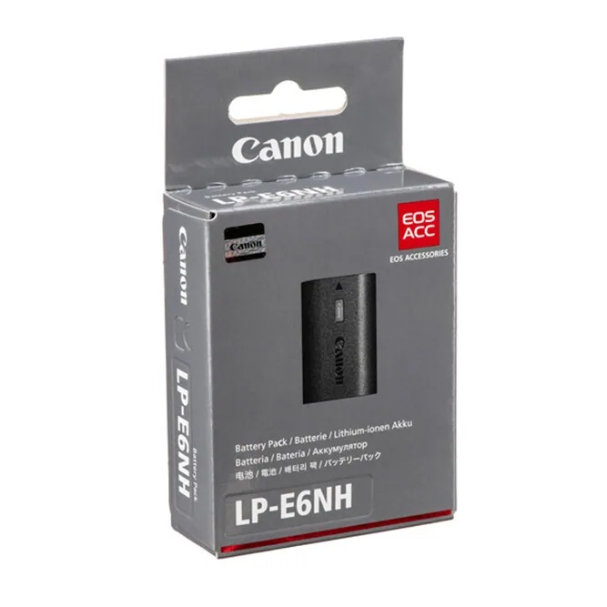 Bateria Canon LP-E6P - Para Câmeras EOS R7, EOS R e outros modelos compatíveis