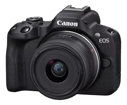 Canon Mirrorless EOS R50 Com Lente RF-S 18-45mm IS STM
