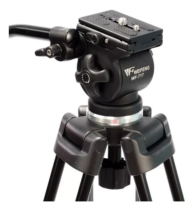 Tripé Wf717 Profissional Para Camera E Video 1.80 Cm Fancier