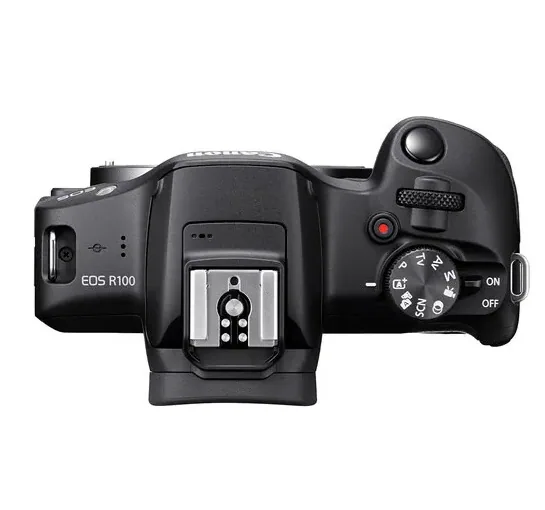 Canon Eos R100 Mirrorless 4k Com Lente Rf-s 18-45mm